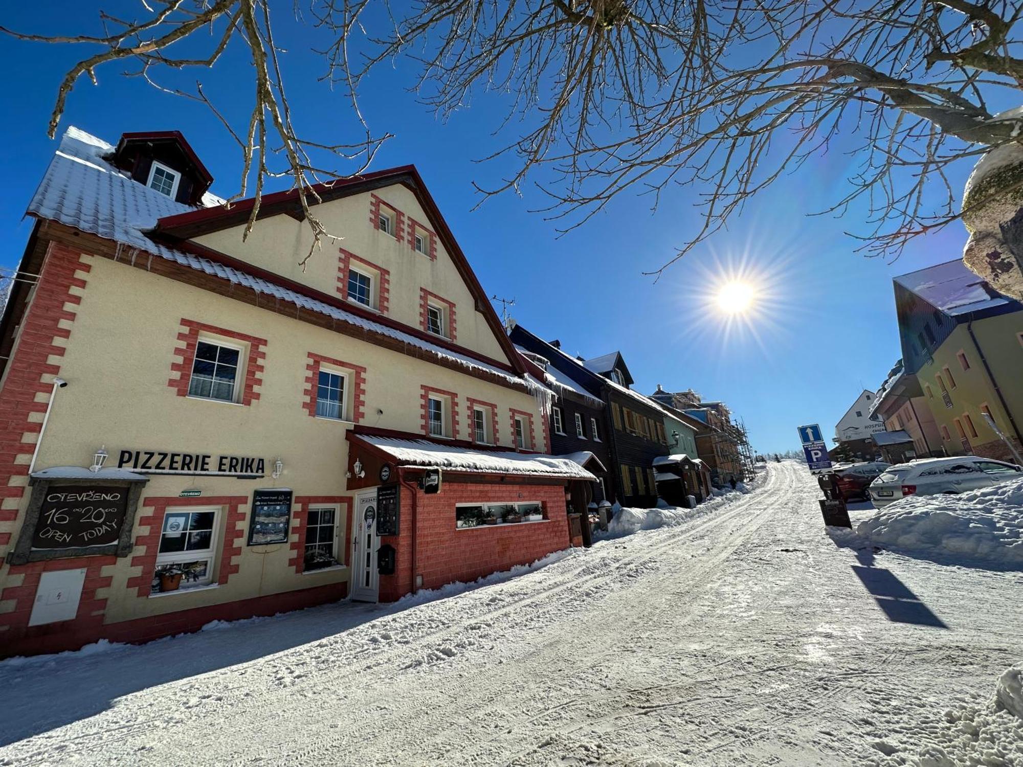 Hotel Penzion Erika Boží Dar Exterior foto