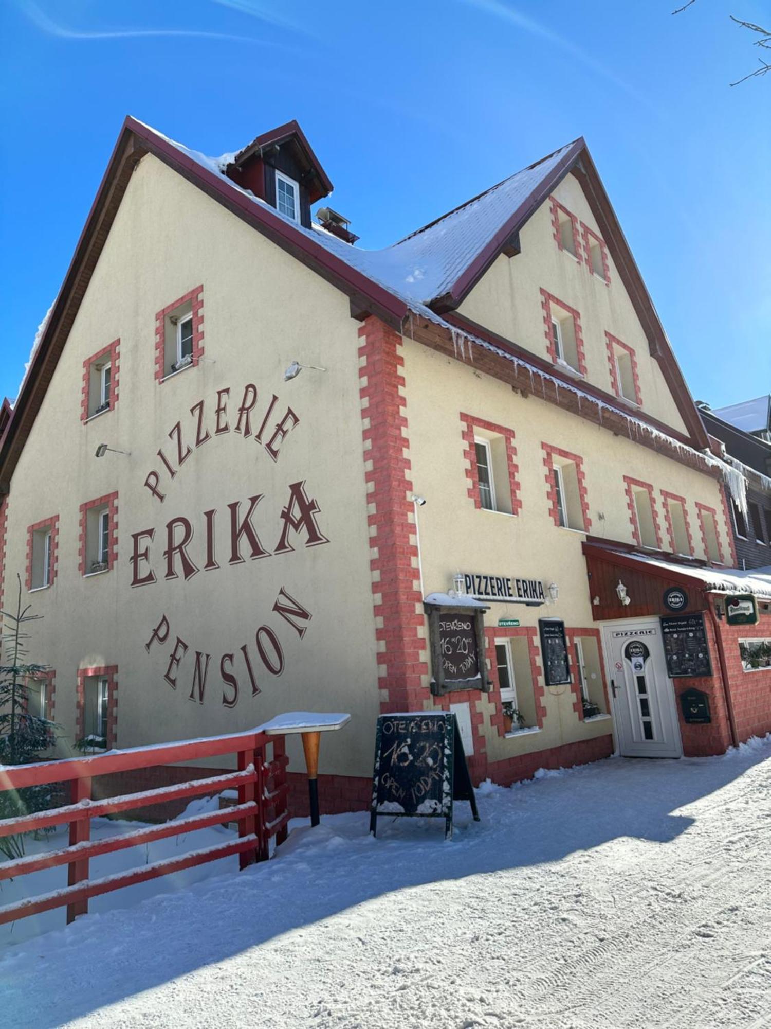 Hotel Penzion Erika Boží Dar Exterior foto